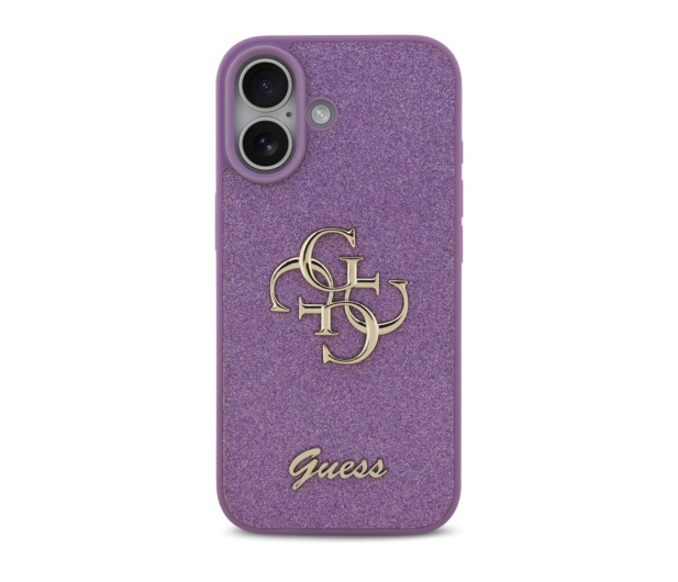 Guess Fixed Glitter Big 4G do iPhone 17 liliowy - 1365524 - zdjęcie 2